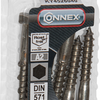 Perno roscado para madera Connex (6k) 6x40 6uds a2 - ky4526040
