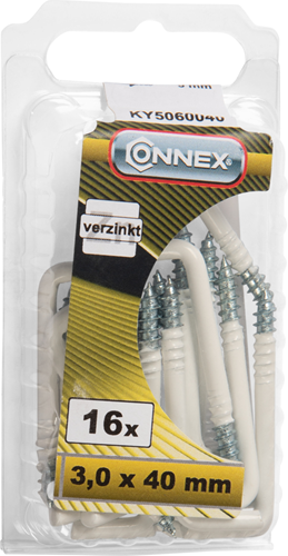 Tornillo abrazadera connex 3.0x40 16uds wi - ky5060040