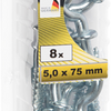 Vite gancio Connex 5.0x75 fermo * 8 pz anteriore - ky5120001