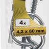 Vite gancio Connex 4.2x80*4pz vz - ky5120080