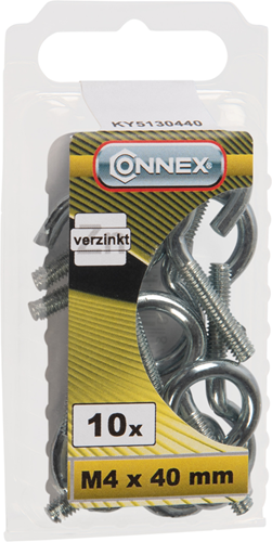 Perno de gancho Connex m4x40 10 piezas vz - ky5130440