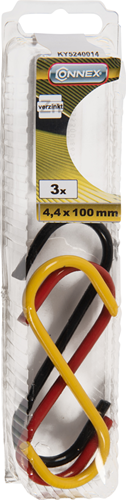 Connex s-haak 4.4x100 ** 3st co - ky5240014