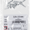 Connex boorschroef pk 2,9x13 vz ph 10gram - kyb4050019
