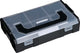 Scatola assortimento L-boxx | l258,5xpxh64 mm | 6 scomparti | trasparente nero antracite | 1 pezzo - 6100000324