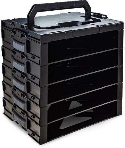 L-boxx i-boxx rack 5 blocchi - 6100000339