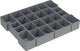 Conjunto de diseño L-boxx | ancho 378 x fondo 313 x alto 65 mm | gris | gris | 1 pieza - 6000010098 - 6000010098