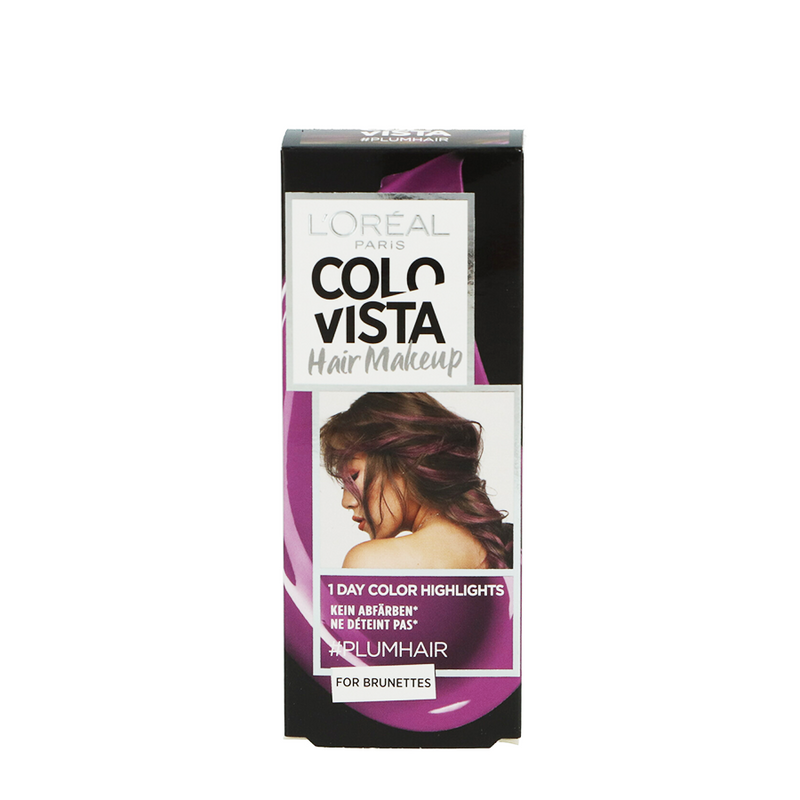 L'Oreal trucco per capelli colovista 1 giorno prugna 30ml