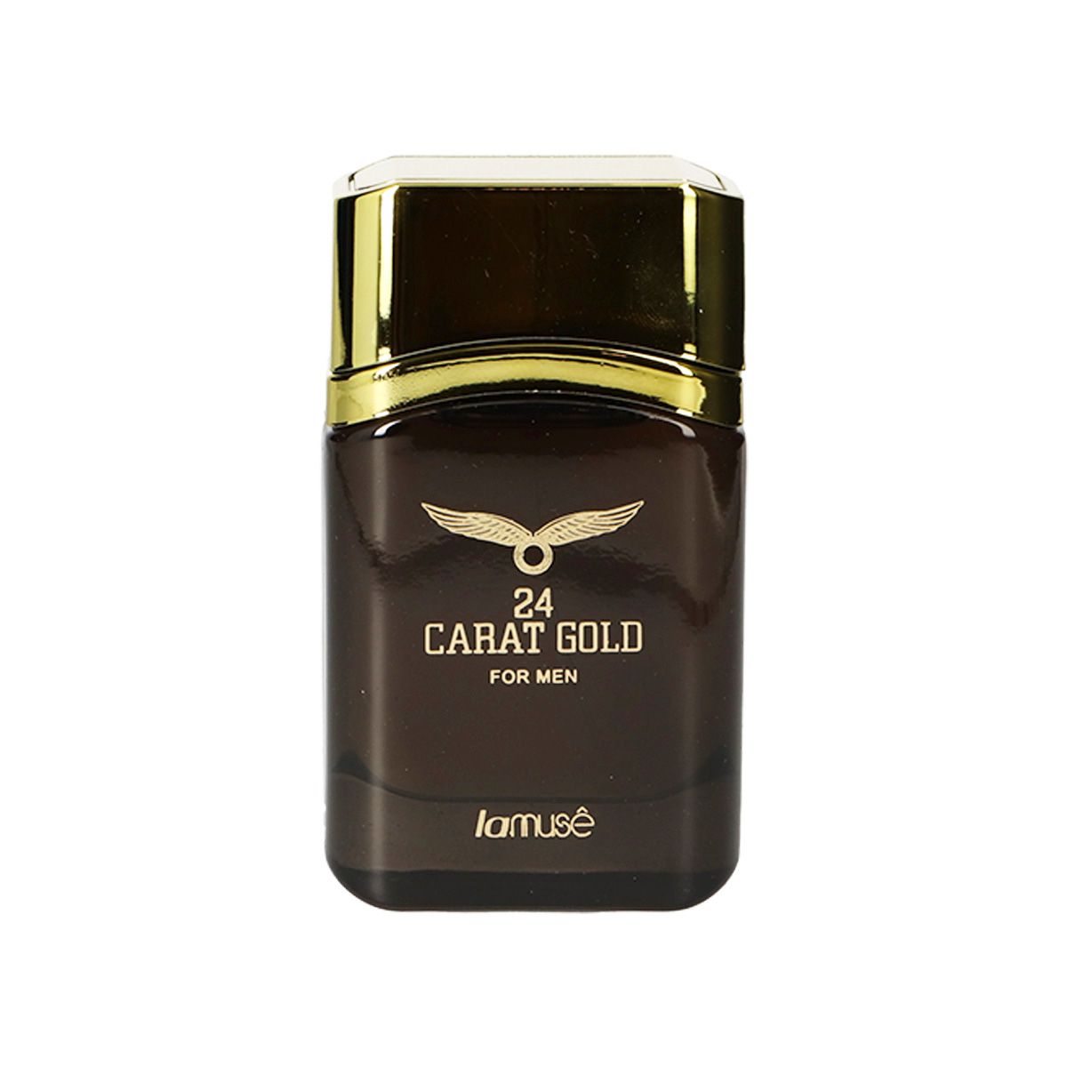 Lamusê Lamuse Eau de Toilette Spray Men 24 quilates de oro 100ml
