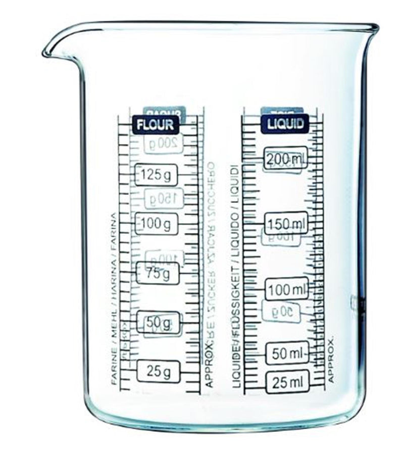 Misurino Pyrex in vetro da 250 ml