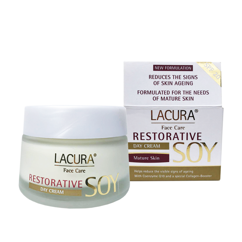 Crema da giorno riparatrice Lacura 50ml