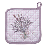 Clayre eef agarradera lavanda 20x20cm - afbeelding 1