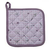 Clayre eef agarradera lavanda 20x20cm - afbeelding 2