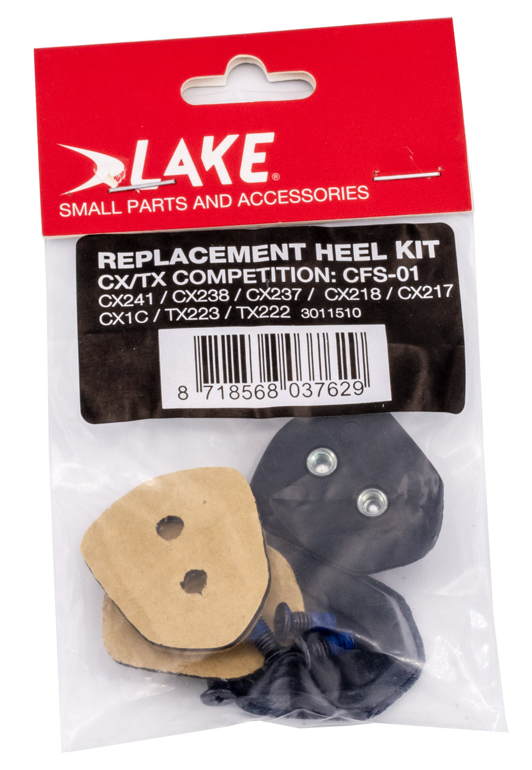 Lake replacement heel pad kit