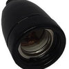 Portalampada e27 porcellana nera - 6042951