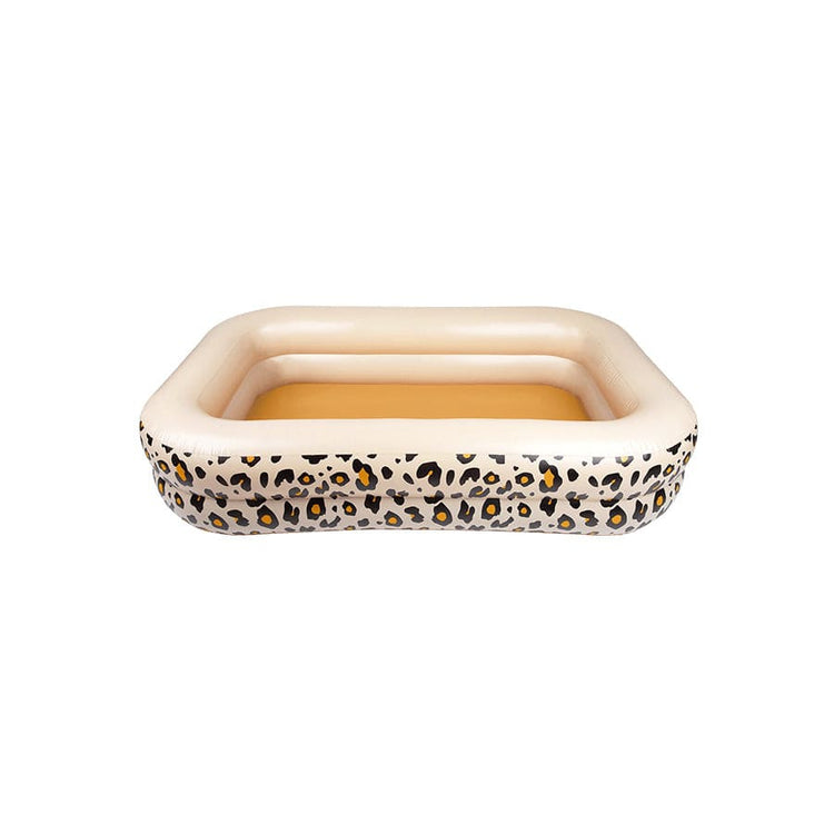 Safari chic | piscina inflable beige 211 x 132 x 46 cm