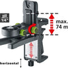 Laserliner crossgrip plus abrazadera magnética y soporte de pared - 036.22