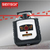 Laserliner cubus 210 s | set | rotatielaser | licht-statief 150 cm | telescopische nivelleerlat 4 m | laserontvanger - 052.205a