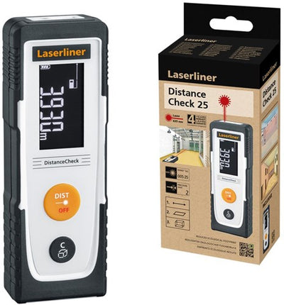 Laserliner distance check laser distance meter | 25m - 080.805e