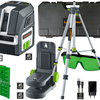 Set Laserliner tascabile a croce laser 2g | raggio laser verde + treppiede 150 cm - 036.713a