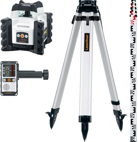 Laserliner quadrum compact 210s set laser rotazione 165 cm - 053.510a