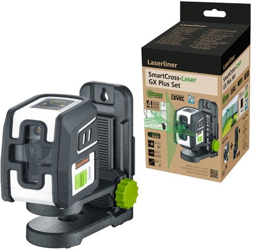 Laserliner smartcross laser gx plus juego de láser de líneas cruzadas - 036.732e