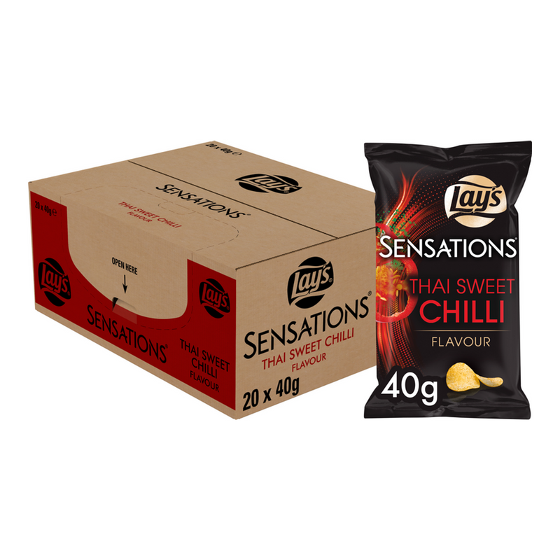 Lay's sensazioni Peperoncino dolce tailandese (20x 40gr)
