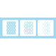 Nellie's choice • layered combi stencil set flower 3stuks