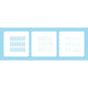 Nellie's choice • layered combi stencil set party-2 3stuks