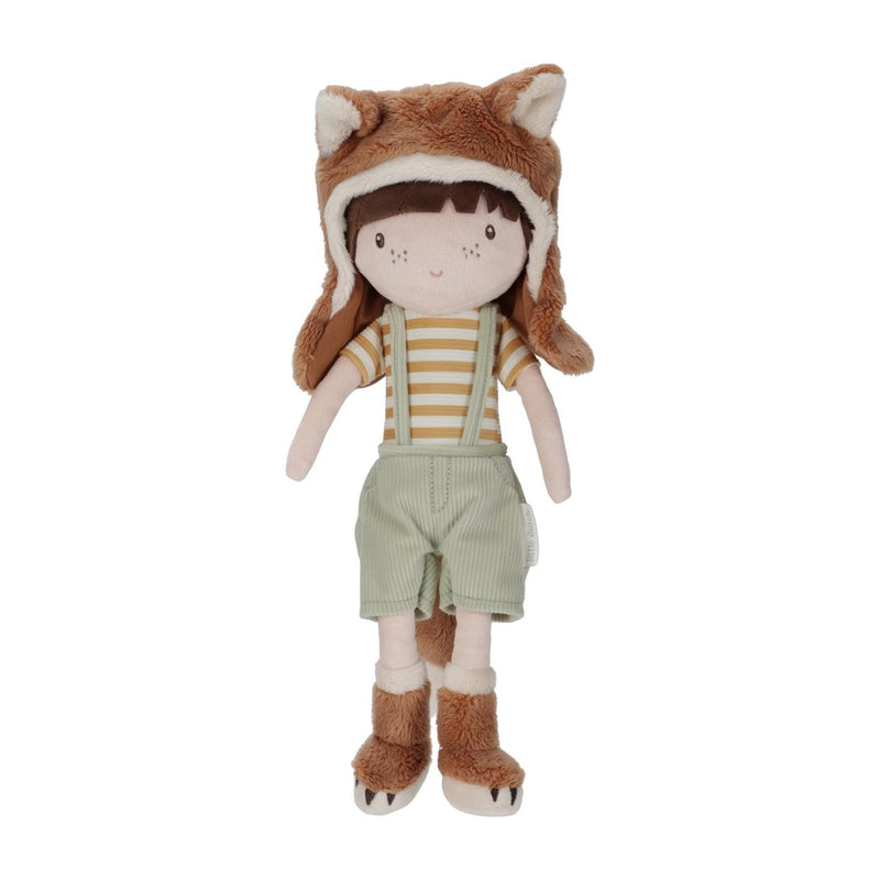 Piccole bambole olandesi amiche della foresta
