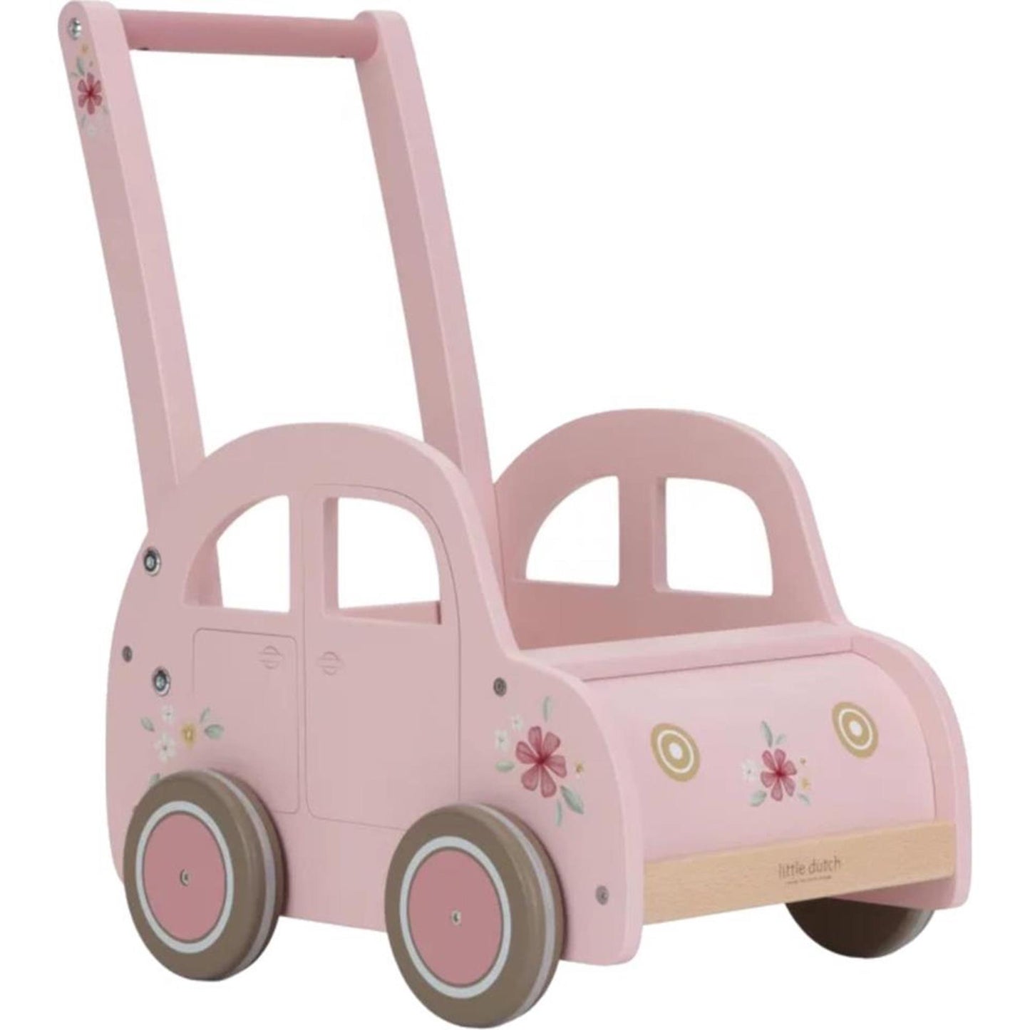 Little dutch loopwagen roze