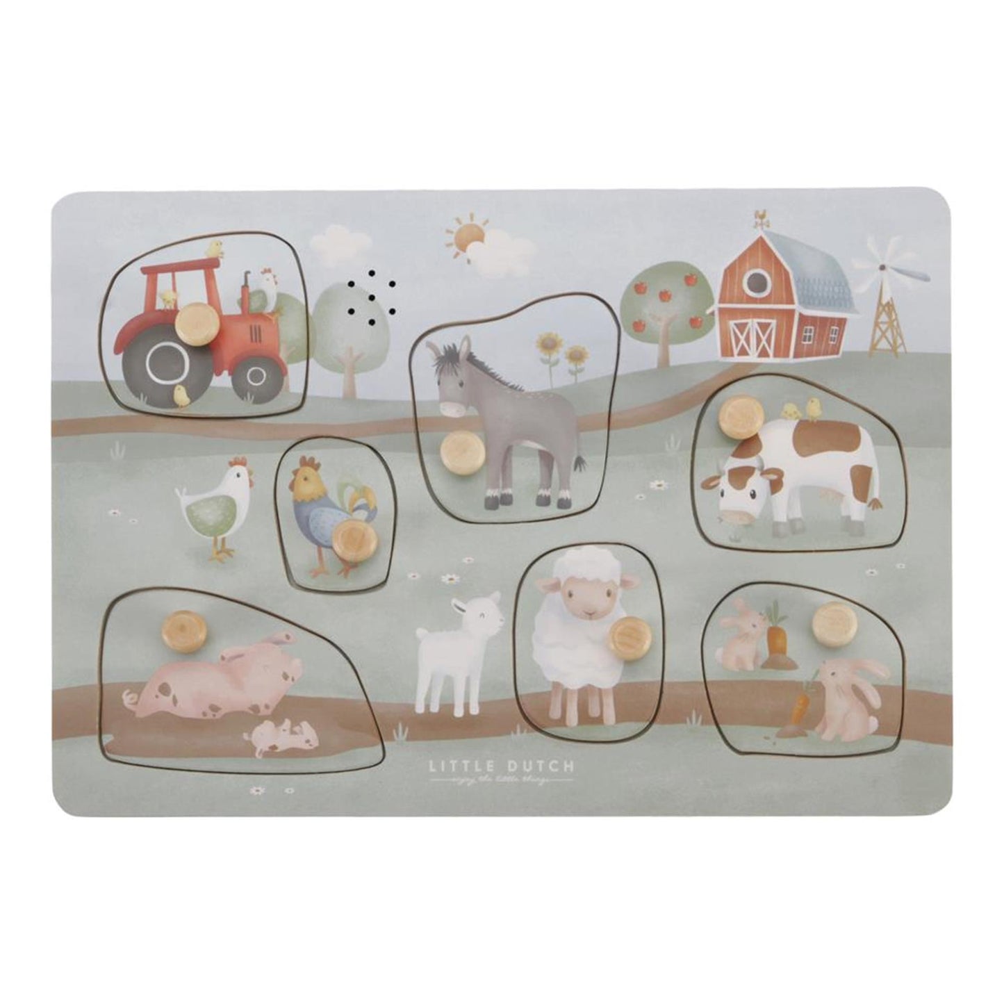 Tiamo Little Farm suena rompecabezas