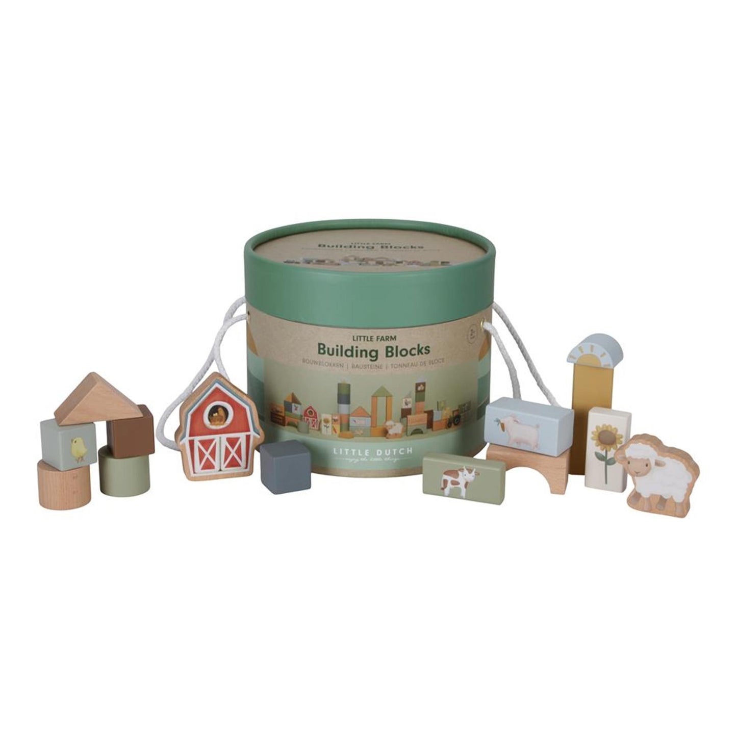 Little dutch tiamo little farm bouwblokken fsc