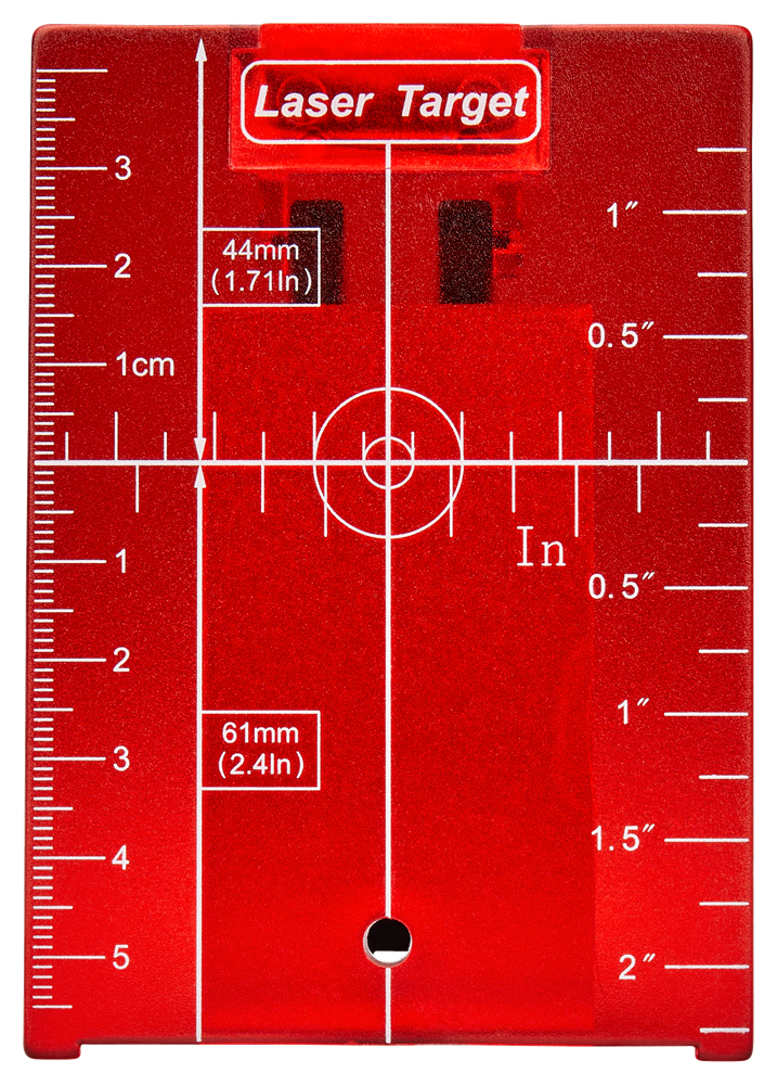 Accessori Makita piastra target laser rossa - le00758831 le00758831