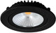 Foco empotrable LED 5w dimtowarm 85mm 36° redondo orientable negro - led4601