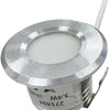 Faretto mini da incasso LED 1,5w 2700k 37mm 60° tondo fisso acciaio sabbiato - led4632