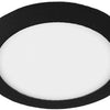 Enzo led panel downlight 12w 3000k incl. driver zwart - led2630