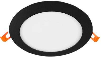 Enzo led panel downlight 12w 4000k incl. driver zwart - led2632