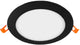 Downlight panel LED 12w 4000k incl. conductor negro - led2632