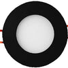 Enzo led panel downlight 3w 3000k incl. driver zwart - led2600