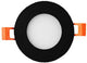 Downlight panel LED 3w 4000k incl. conductor negro - led2602