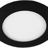 Enzo led panel downlight 6w 3000k incl. driver zwart - led2610