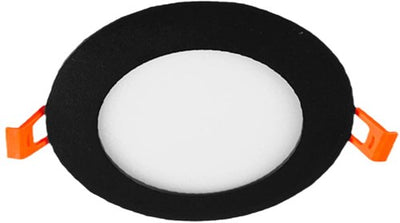 Enzo led panel downlight 6w 4000k incl. driver zwart - led2612