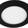 Faretto da pannello LED 9w 3000k incl. driver nero - led2620