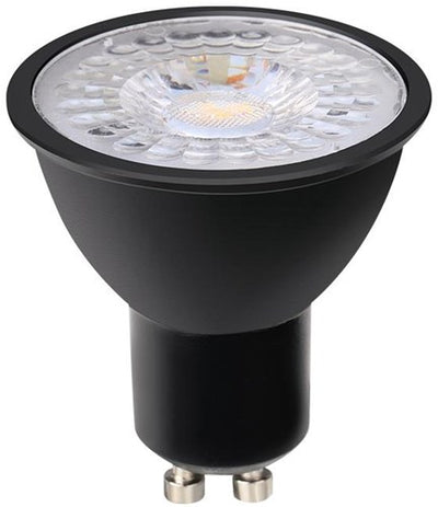 Spot LED gu10 230v 3-35w 60gr nero 2700k dimmerabile - led0630