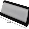 Enzo led wandlamp 12w rechthoek zwart 3000k - 5082200