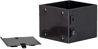 Lampada da parete a LED 6w ricaricabile nera 2700k con sensore - 5082095