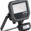 Lampada da cantiere Ledvance LED 10w 4000k nera + sensore - 5017551