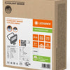 Lampada da cantiere Ledvance LED 20w 4000k nera + sensore - 5017561