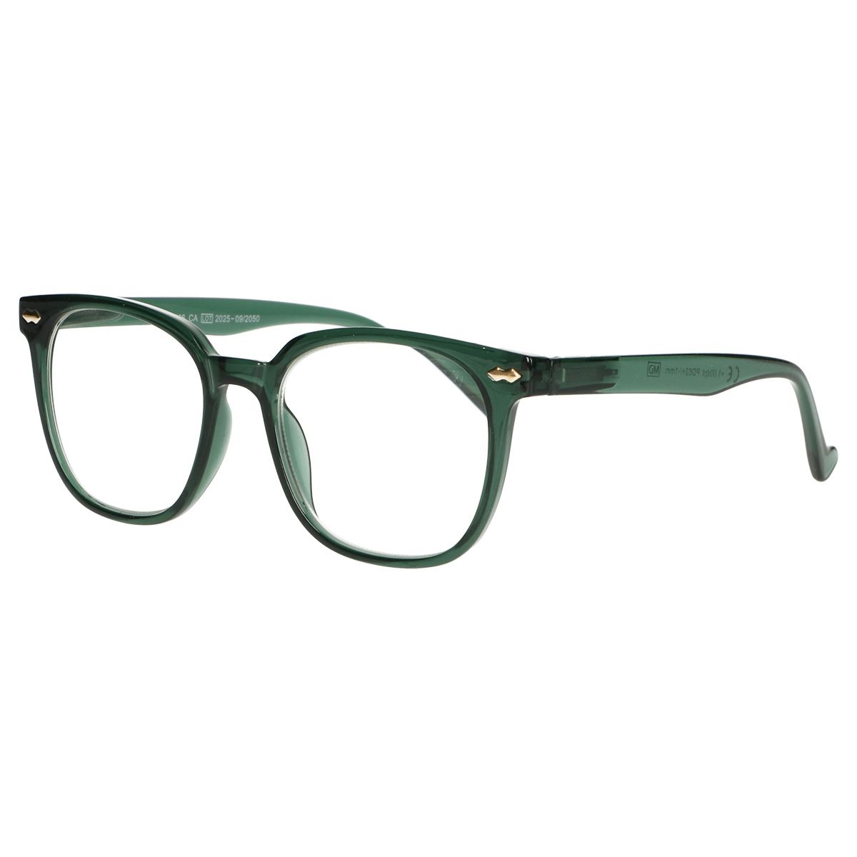 Spectrum leesbril groen 2.50