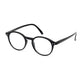 Spectrum leesbril zwart rond 2.50
